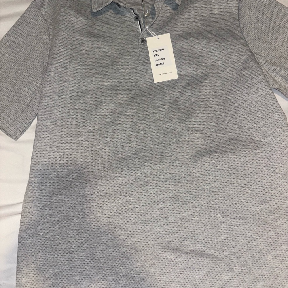 Gray Polo Shirt